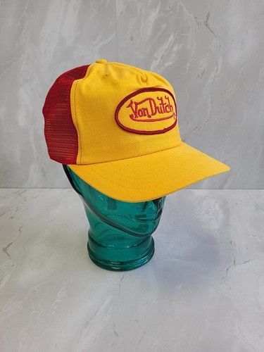 Von dutch yellow red baseball - von,