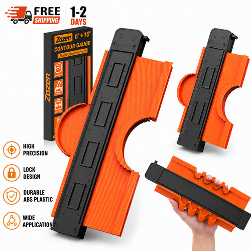 Contour gauge pack - pack, 10in