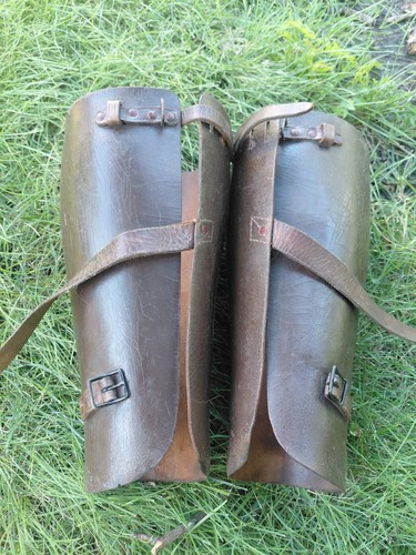 Vintage brown leather - brown,
