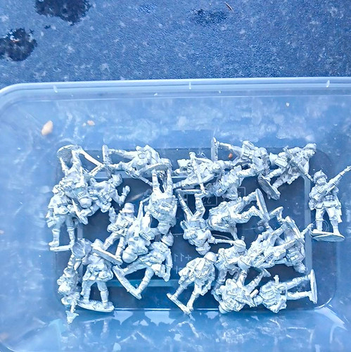 Metal military personnel - personnel, toy