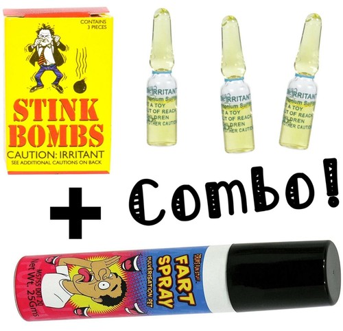 Liquid stink bombs - 3,