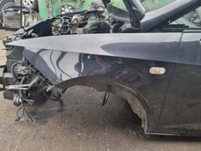 SEAT IBIZA 2008-2012 WING (FRONT PASSENGER SIDE) IN BLACK PAINT CODE LC9Z