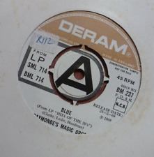 RAYMONDE'S MAGIC ORGAN-BLUE 1969 DERAM DEMO 7" EASY JAZZ