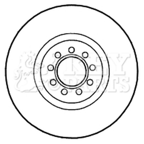 Brake discs vented for - 2x,