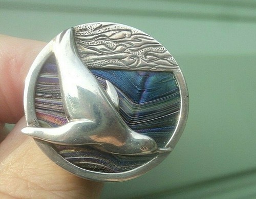 Scottish stg silver dolphin - silver,