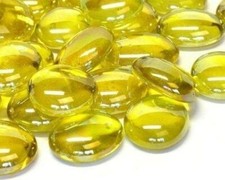 Decorative Glass Pebbles Vase