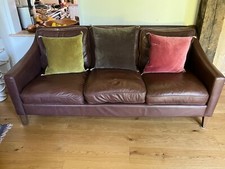 Three Seater Leather Sofa in