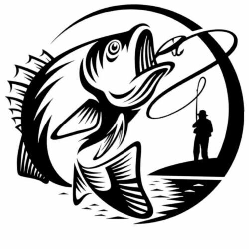 Large carp fishing man car - large,