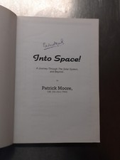 Patrick Moore SIGNED Into Space! A Journey Through The Solar System & Beyond