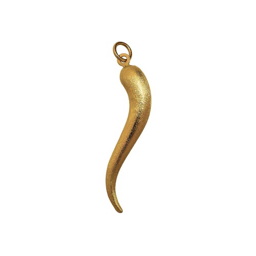 Pre owned 18ct gold horn - gold,