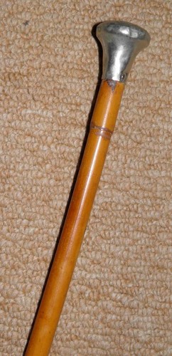 Antique military swagger stick - military,