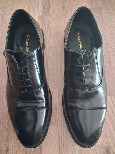 Mens formal black shoe - size, 12