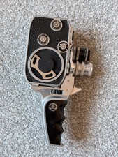 Vintage Bolex Paillard B8 8mm Movie Camera With Twin Lenses - Untested