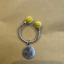 Links of London Wimbledon Tennis Keyring (2006, 925 Sterling Silver) RRP= £320