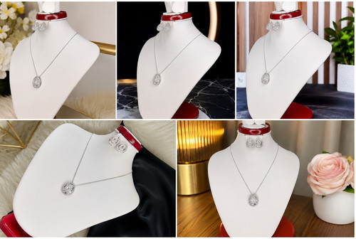 Necklace display bust stand - display,