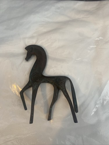 Greek horse statue - greek, bronze