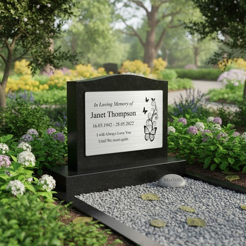Memorial plaque sign - memorial, plaque,