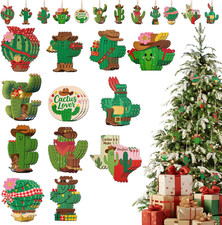 36Pcs Wooden Western Cowboy