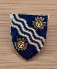 Vintage enamel pin Merseyside