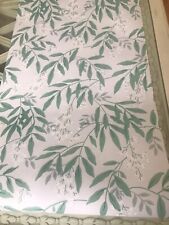 Greendale Grey Green Wallpaper Tree Foliage Leaf Price Per Roll *Slight Damage*