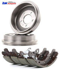 FOR SEAT IBIZA 1.2 1.4 2008-2016 REAR 2 BRAKE DRUMS & BRAKE SHOES SET NEW
