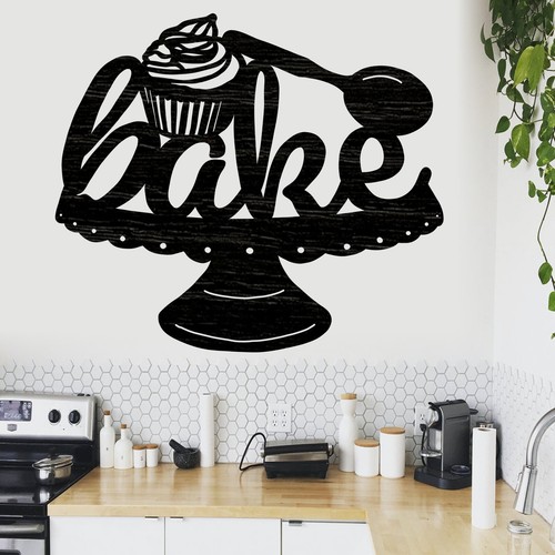 Bake sign cut - out,, plaque