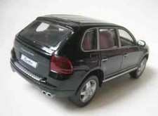 PORSCHE Cayenne Turbo 2002 black 1/43 scale De Agostini unboxed