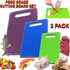 3x Chopping Board Set Kitchen