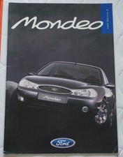Ford Mondeo 1997 Edition 2 UK Market Sales Brochure ST24 Ghia X Si GLX LX Aspen