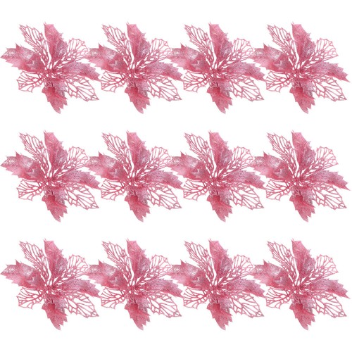 Pcs christmas flower - 12,