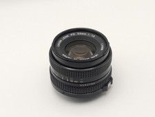 Canon FD 50mm f/1.8 Prime Lens