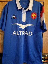 France large adult  home international rugby union shirt,  2018/19 season.