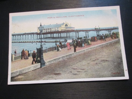 Postcard cleethorpes pier - postcard, cleethorpes,