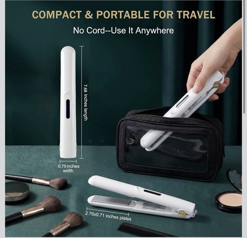 Mini hair straightener and - hair,