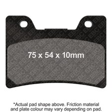 EBC Brakes Double-H Series Sintered Brake Pads For Yamaha FA160HH