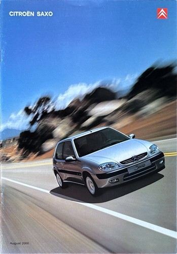 Citroen saxo brochure - brochure,