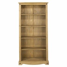 Corona Pine Tall Bookcase