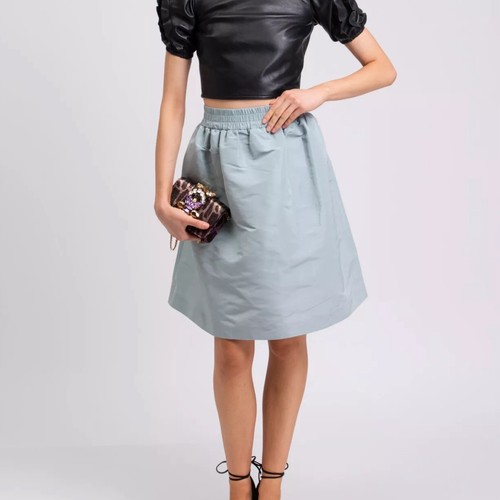Red valentino taffeta - red, full
