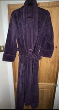 Women’s Marks And Spencer’s Long Purple Dressing Gown Size 8/10