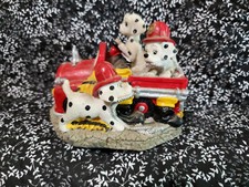 Fire Truck Engine Music Box w/