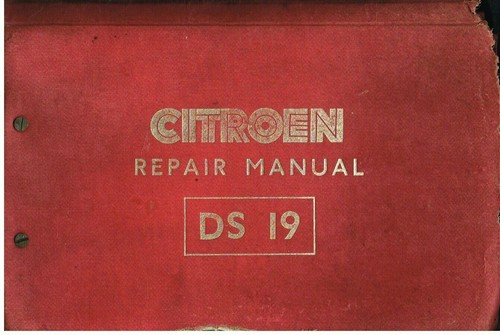 Citroen ds19 saloon 1955 - ds19,