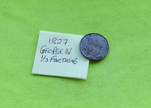 1827 third farthing britain - 1827,
