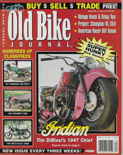 Old bike journal mar - journal, 1996