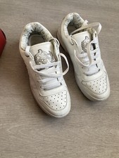 EVISU MUTHA WHITE LEATHER