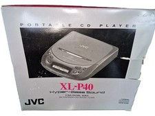 JVC Portable  Compact Cd Player XL P40 BOXED Electrical Audio Music