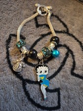 Betty Boop Charm Bracelet