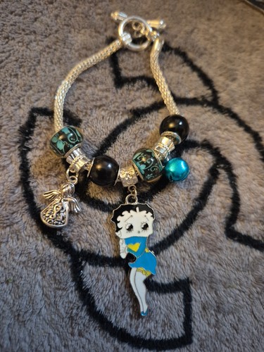 Betty boop charm bracelet - betty,