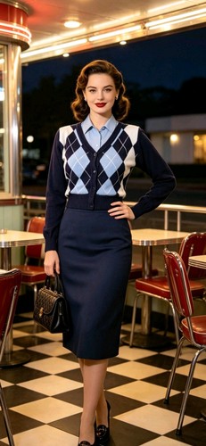 Vintage 1950s rockabilly - 1950s,