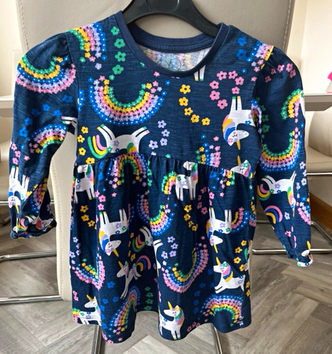 Matalan girls navy unicorn - unicorn, &