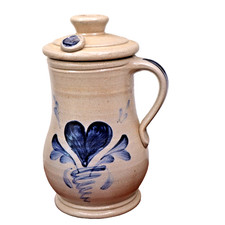 vtg ROWE Pottery STORM JAR